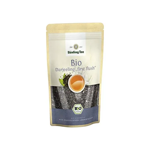 Bünting Bio Darjeeling First Flush loser Tee fein aromatisch 100g
