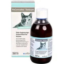 Reconvales Tonicum für Katzen 280 ml - Vitalisierendes Ergänzungsfuttermittel für gesunde Katzen, jetzt günstig erhältlich!