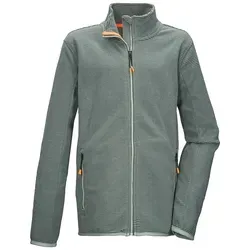 killtec Kid's Kos 162 Fleecejacke Gr 128 oliv/grau