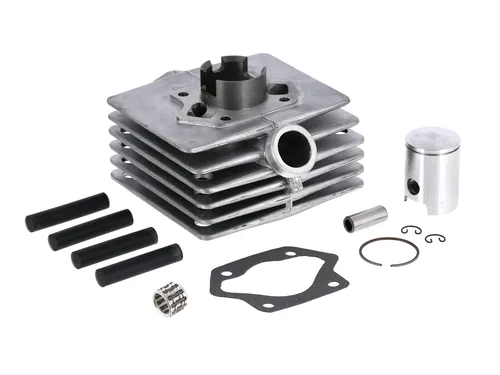 Set: 4-Kanal Zylinder + Kolben + Nadellager, 50ccm - für Simson S51, KR51/2 Schw