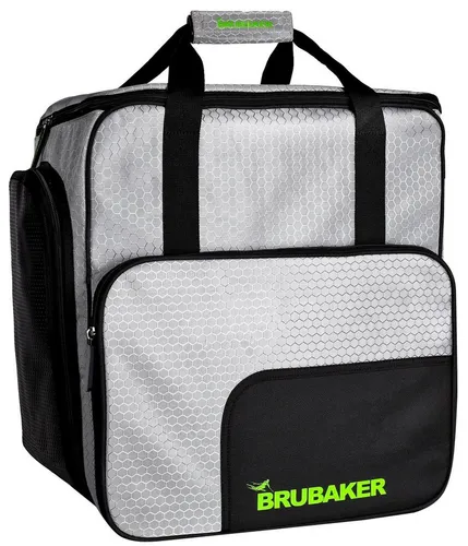 BRUBAKER Sporttasche Skischuhtasche – Reißfeste und Nässeabweisende Skitasche für Skistiefel - Praktische Skitasche mit Rucksackfunktion, ideal für Wintersport. Reißfestes Material und nässeabweisende Eigenschaften sorgen für Sicherheit und Komfort beim Transport von Skischuhen.