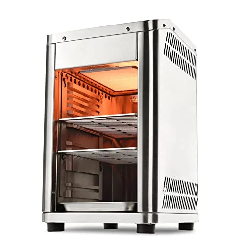 TAINO Oberhitzegrill 800 Grad - Hochleistungsgrill für perfekte Steaks - Grill der Kategorie Grills mit bis zu 800 Grad für knusprige Steaks. Ideal für Fleischliebhaber, die ihre Grillkünste auf das nächste Level heben möchten.