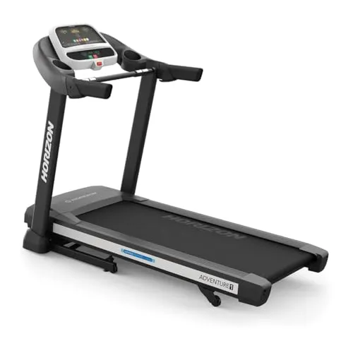 Horizon Fitness Adventure 1 Laufband - Laufband mit automatischer Steigungseinstellung basierend auf Ihrer Herzfrequenz für ein effektives Training. Ideal für Fitnessbegeisterte!