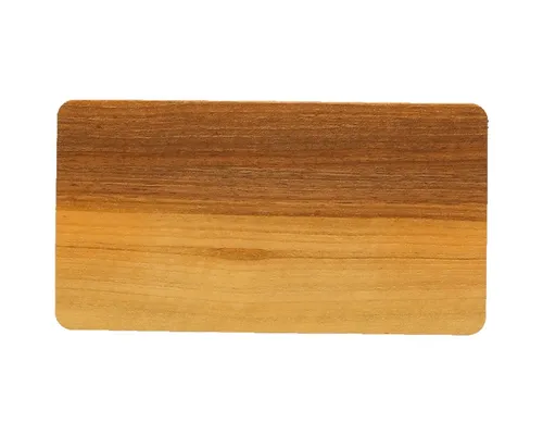 Frühstücksbrett HOFMEISTER® Frühstücksbrett aus 2-farbigem Walnuss-Holz, 22 cm, 100