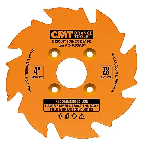 LAMA CIRCOLARE PER LAMELLO HW 100x3.96/3x22 Z8 ATB von CMT Orange Tools