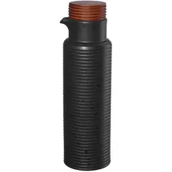 ASA Essigspender Asa Essig und Ölflasche kitchen'art Schwarz (400ml) - Sonstige Küchenhelfer, stilvoller Essigspender für präzises Dosieren und ansprechende Präsentation am Tisch.
