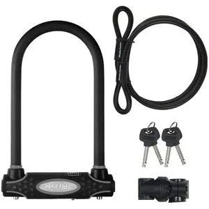 Master-Lock Fahrradschloss 8274EURDPRO, Bügelschloss, Länge 21cm, Sicherheitslevel 10