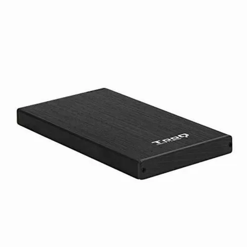 TooQ TQE-2527B - 2.5 Zoll HDD-Gehäuse, USB 3.0, 5 Gbit/s Übertragungsgeschwindigkeit, kompatibel mit SATA I/II/III und Plug & Play