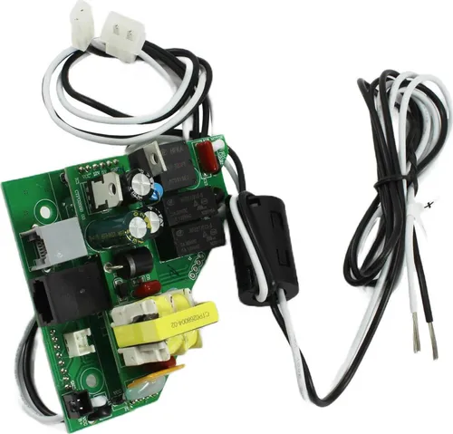 MAXXFAN Deluxe Steuerplatine für Dachluke - Original Steuerplatine für MAXXFAN Deluxe Dachfenster, ausgestattet mit zwei zweipoligen Anschlusssteckern und Entstörfilter. Ideal für zuverlässigen Betrieb bei 12 Volt.