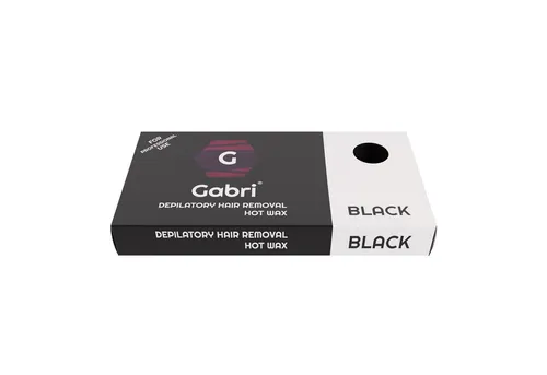 Gabri Professional Enthaarungswachs Gabri Professional - Hair Removal Hot Wax Black 500g