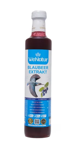 BLAUBEER EXTRAKT– Für Immunsystem und Vitalität,Mischverhältnis: 1+5