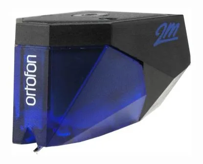 Ortofon 2M Blue - MM Tonabnehmer - Plattenspieler/Turntable-Teile, hochwertiger MM Tonabnehmer für exzellenten Klang und präzise Wiedergabe von Schallplatten.