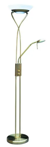 Rabalux Dimmbare Stehlampe 1xR7s und 1xG9 in bronze von Rábalux