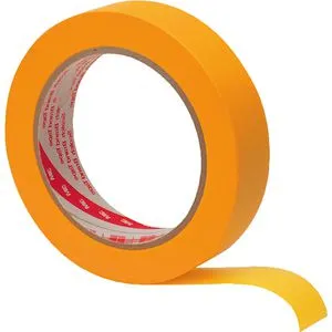 3M Kreppband Professional 244, High Precision, 18mm x 50m, für Innen und Außen