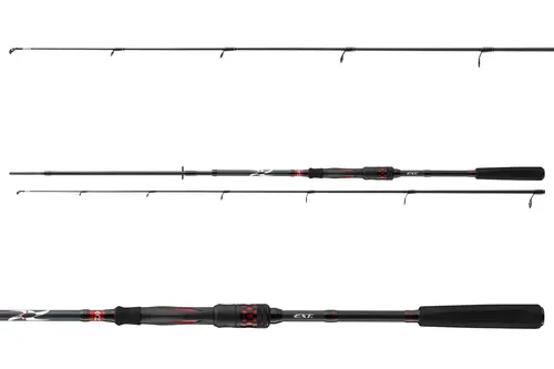 Daiwa Ninja EXT Spin 2.25m 15-50g - Hochwertige Spinnrute - Angelruten für Süßwasserangeln, leicht und robust aus Kohlefaser, ideal für alle Süßwasserfische. Perfekt für Hobbyangler und Profis.