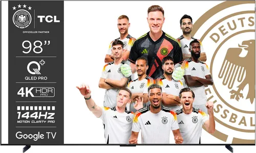 Produktbild TCL 98C61BX7 QLED-Fernseher 98 Zoll