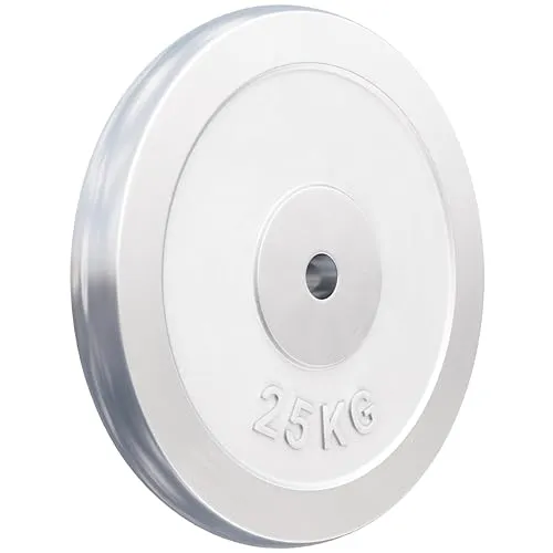 GORILLA SPORTS® Hantelscheiben - 1,25-30kg, 30mm, Gusseisen, Chrom - Gewichtsscheiben für intensives Training - Hochwertige Hantelscheiben aus robustem Chrom für maximale Haltbarkeit. Ideal für Krafttraining, passen perfekt auf Standard-Langhanteln. Die abgerundeten Kanten sorgen für eine bequeme Handhabung.