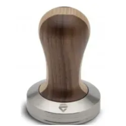 Lelit Kaffee Tamper PLA481W - Zweifarbiges Holz für LELIT58 Filter - Tamper für LELIT58 Kaffeemaschinen, sorgt für gleichmäßiges Tampern und verbessert die Extraktionsqualität. Robuste Edelstahlbasis garantiert Langlebigkeit und italienische Exzellenz.
