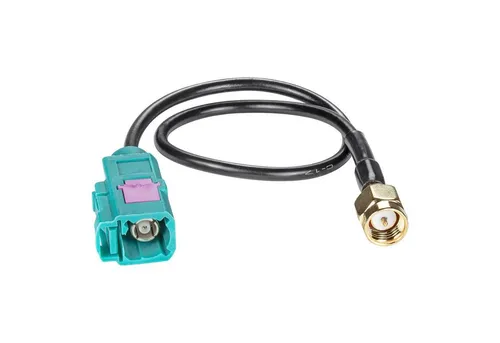 tomzz Audio Fakra (F) Antennenadapter Kupplung auf SMA (M) Stecker GPS DAB Navi KFZ-Adapter