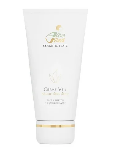 Aloe Vera Cosmetic Tratz Hautcreme Veil Magic Skin Serie - Tagespflege für normale bis trockene Haut mit feuchtigkeitsspendendem Tönungseffekt. Ideal als leichte Sommerpflege und tierversuchsfrei.