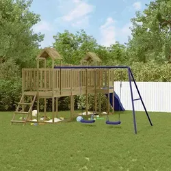 vidaXL Spielturm aus imprägniertem Kiefernholz