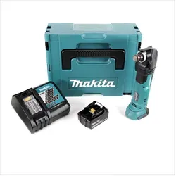 Makita DTM 51 RM1J Multifunktionswerkzeug mit Akku und Schnelllader - Multifunktionswerkzeug mit 4Ah Akku und Schnelllader, ideal für präzises Arbeiten in verschiedenen Materialien.