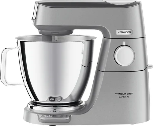 Kenwood KVL 85.124SI Titanium Chef Baker XL - leistungsstarke Küchenmaschine mit vielseitigen Funktionen für kreative Backprojekte