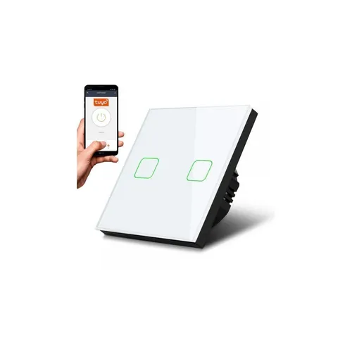 MCE717 - Maclean Touch-Lichtschalter, doppelt, SMART, Tuya APP,...