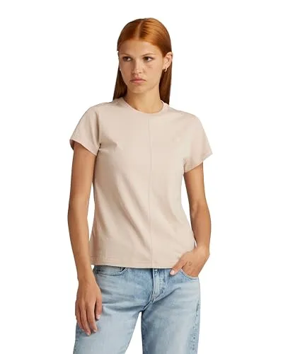 G-Star RAW Damen Front Seam Top, Beige (Moonlight D24499-4107-G287), XL