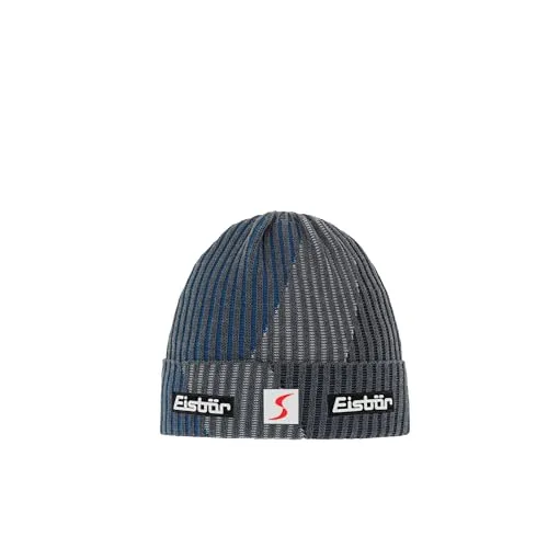 Eisbär Sprint SP Beanie - Strickmütze für Damen und Herren - Stylische und warme Strickmütze aus Wolle mit Umschlag und Futter, ideal für kalte Wintertage. Einheitsgröße für optimalen Tragekomfort.