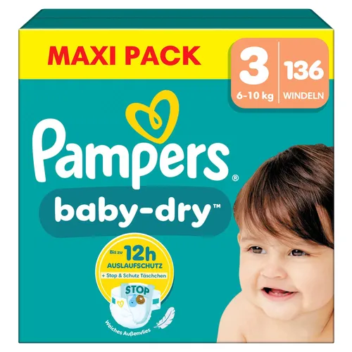 Pampers Baby-Dry Größe 3