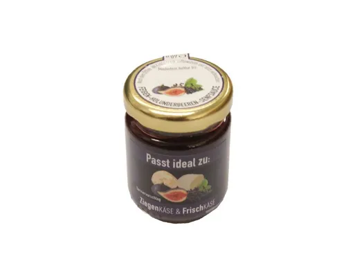 Ruwisch & Zuck Saucen, Ruwisch & Zuck Feige Holunderbeeren Senfsauce süßlich scharf 60g