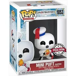 FUNKO POP! - Movie - Ghostbusters Afterlife Mini Puft Zapped #1053 Special Edition - Weiß