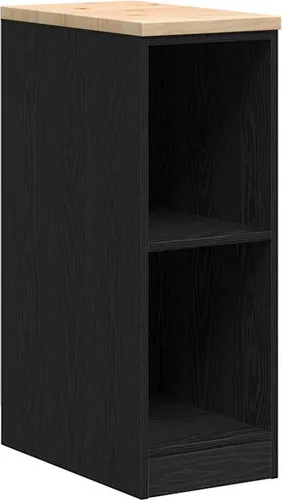 vidaXL Garagen-Aufbewahrungsschrank aus Kiefernholz - Schränke für das Heimbüro mit viel Stauraum und stabiler Holzarbeitsplatte, ideal für die Organisation von Werkzeugen und Materialien.