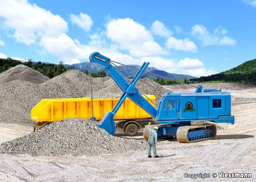 Kibri Spur N 19100 MENCK Bagger mit Hochlöffel