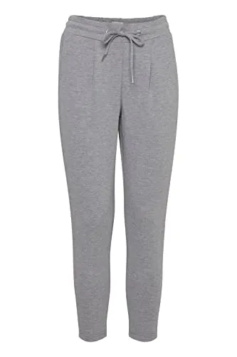 Ichi IHKATE PA PA - Damen Hose Jogger Pants - 20104757, Größe:S, Farbe:Grey Melange (10020)
