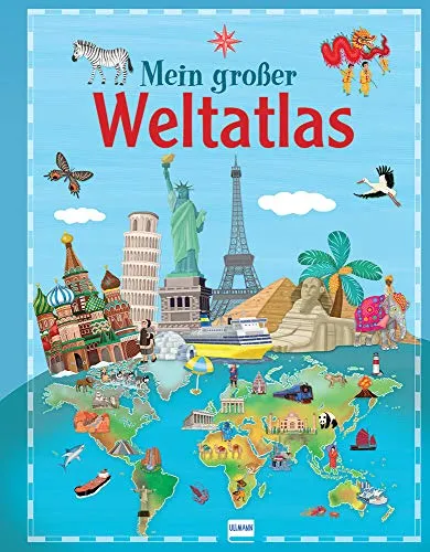 Mein großer Weltatlas: Die Vielfalt der Welt entdecken - Entdecken Sie mit diesem umfassenden Weltatlas die faszinierenden Länder und Kulturen der Erde. Ideal für Reisende und Wissensdurstige.