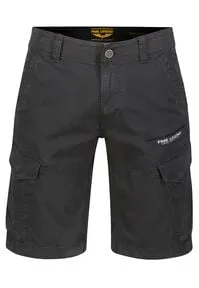 PME Legend Herren Short NORDROP Cargo Shorts - Stretch Twill, Regular Fit W29-W40, Farbe:999 Black - Trendige Herren Cargo Shorts aus 98% Baumwolle mit 2% Elasthan für optimalen Tragekomfort. Ideal für jeden Anlass und perfekt kombinierbar.