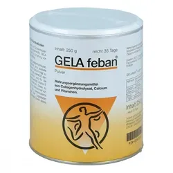Gelafeban Pulver mit Gelatinehydrolysat plus