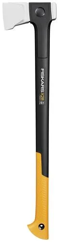 Fiskars Axt X-series X28 M - Spaltaxt 1770g, 71cm Länge, unzerbrechlicher Stiel und 25 Jahre Herstellergarantie