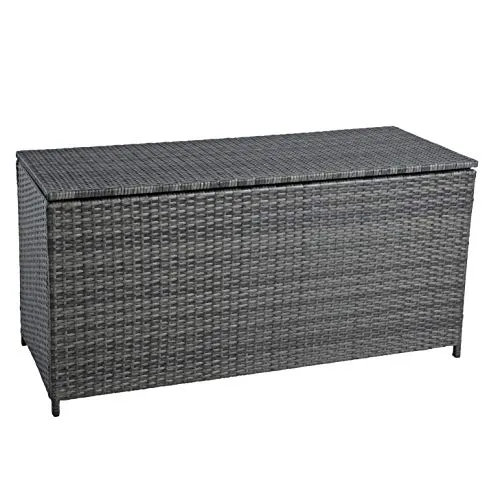 ESTEXO Polyrattan Auflagenbox