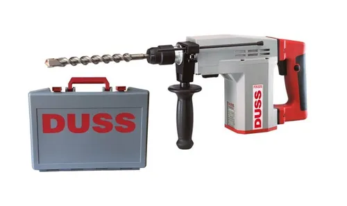 Duss P 26 SDS-Plus Bohrhammer 710W - Bohrmaschine für präzises Bohren von Ø 5 – 30mm, ideal für professionelle Anwendungen, inklusive Transportkoffer und Zusatzgriff für optimalen Komfort.
