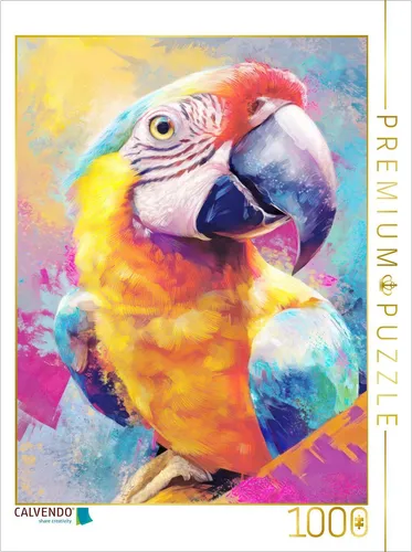 CALVENDO Puzzle Neo expressive Tierportraits | 1000 Teile Lege-Größe 64 × 48 cm Foto-Puzzle für glückliche Stunden