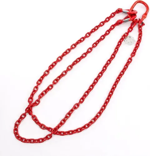 mm Forstkette 2x2m 8 - Robuste Rückekette - Ketten für den Forst, langlebig und ideal für den professionellen Einsatz in der Holzernte.