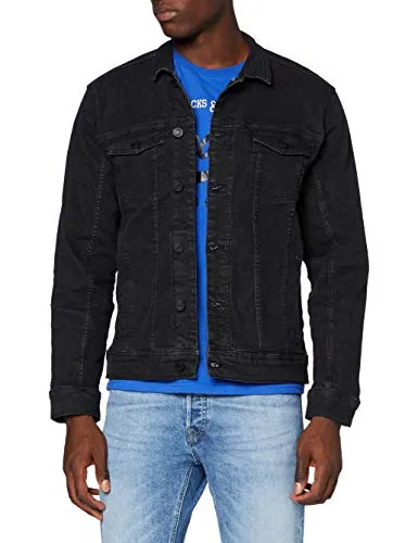 Blend Denim Jeans Jacket schwarz XXL - Funktionsjacke aus 98% Baumwolle, wärmend und modisch, ideal für lässige Looks.