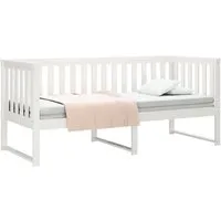vidaXL Tagesbett ohne Matratze Weiß 75x190 cm von vidaXL