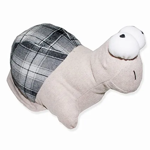 Türstopper Schnecke ca. 30x15 cm Doorstop Türhalter grau und beige töne #1640