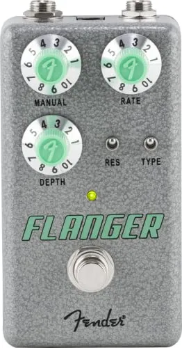 Fender Hammertone Flanger - Gitarren Flanger-Effekt mit Type und Tone Schalter, bietet vielseitige Klangmodulation für kreative Musikgestaltung.