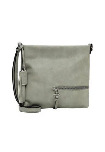 Tamaris Umhängetasche TAS Nele 32801 - Stylische Damen Umhängetasche in Uni sage 970, bietet perfekte Organisation für Ihre Habseligkeiten und wird zum unverzichtbaren Alltagshelden. Maße: 29 x 27 x 5 cm.