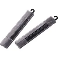 FMprofessional Gefrierschrank Thermometer, schwarz, 2-teilig 21830